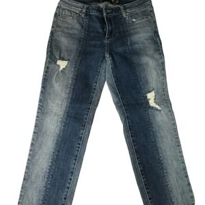 New York & Company Gabrielle Union Destroyed Boyfriend Jeans 2Tall